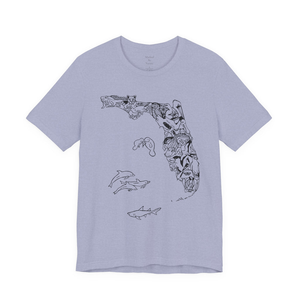 Florida Native Animal Collage T-Shirt
