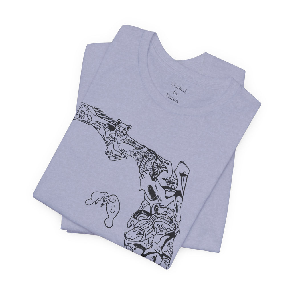 Florida Native Animal Collage T-Shirt