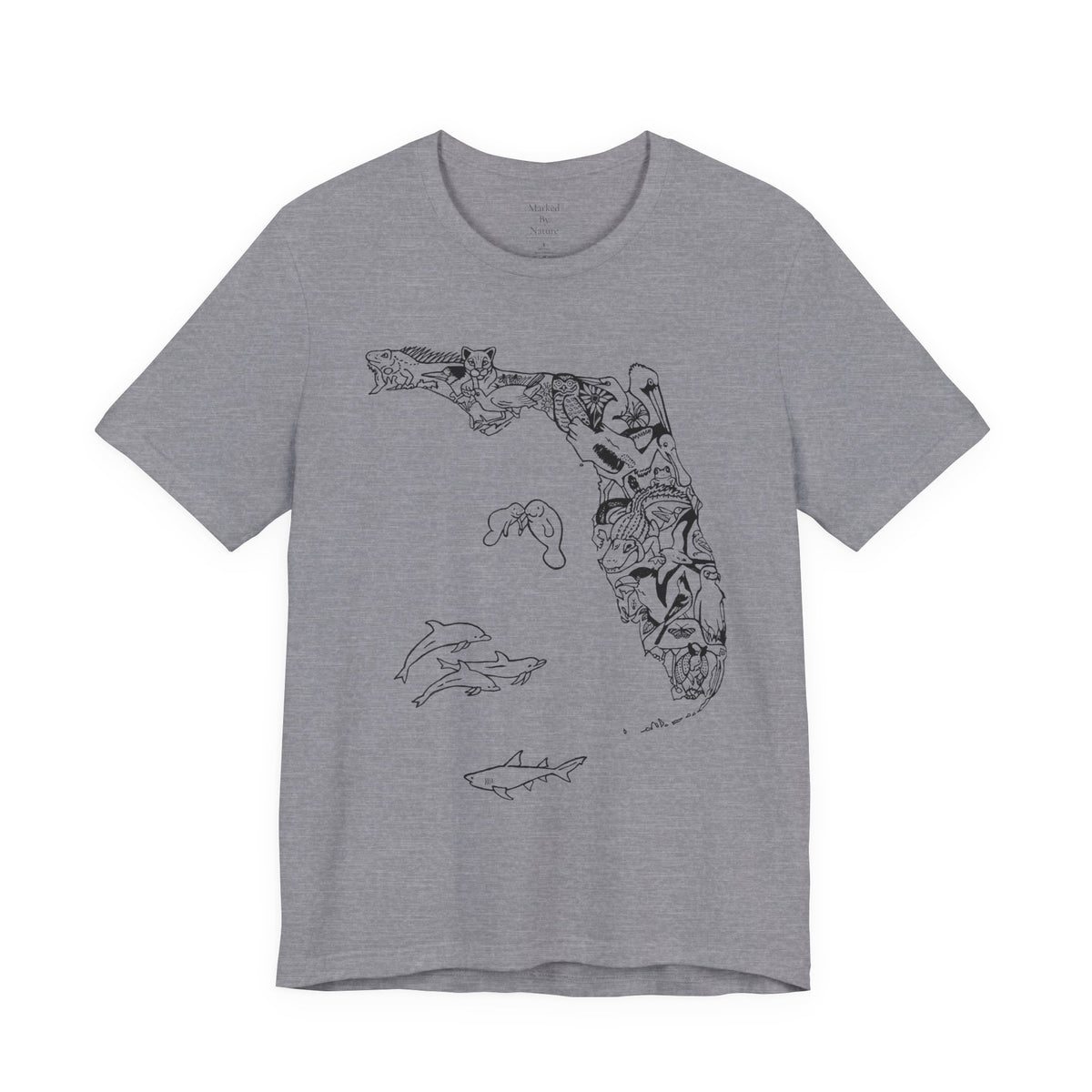 Florida Native Animal Collage T-Shirt