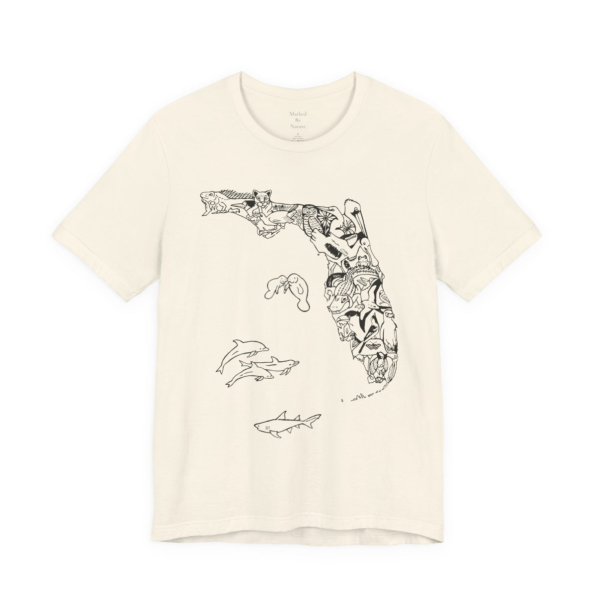 Florida Native Animal Collage T-Shirt
