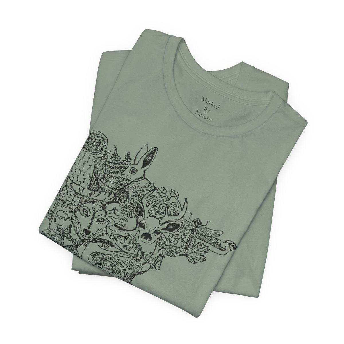Minnesota Woodland Animal Collage T-Shirt