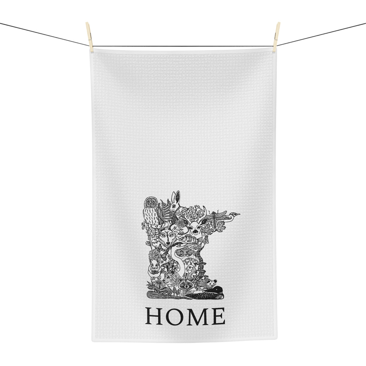 Minnesota Home Microfiber Tea Towel